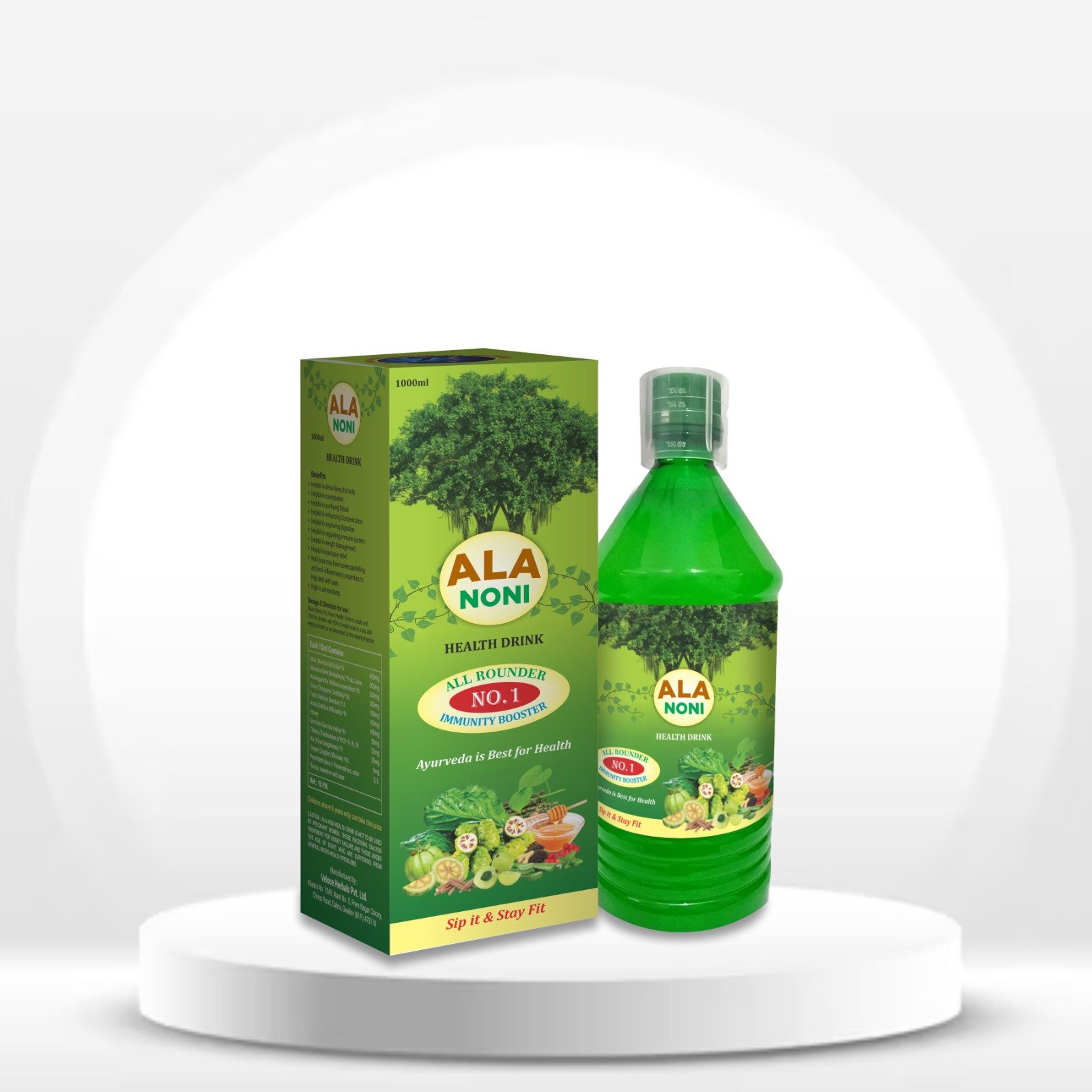 ALA Noni All Rounder Immunity Booster Health Drink 1000ml